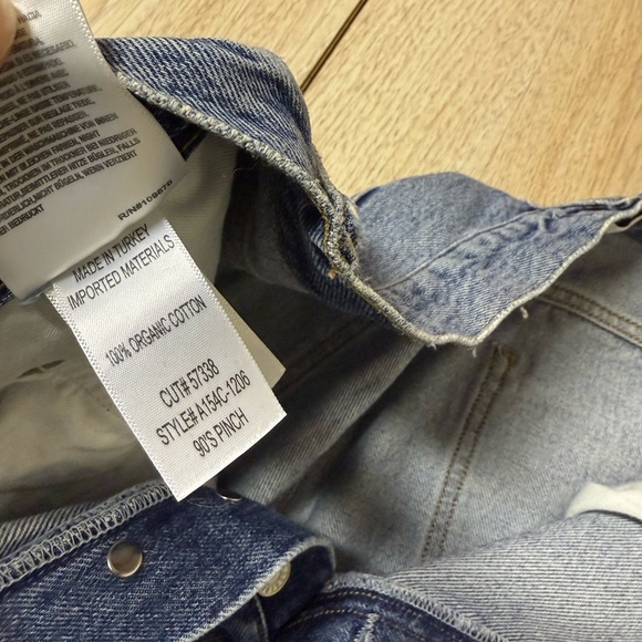 Agolde 90’s Pinch Waist Distressed Jean - Picture 6 of 7